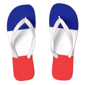 Vlag van Frans Tricolore Teenslippers (Voetbed)