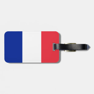 Vlag van Franse Bagagelabel met lederriem