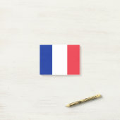 Vlag van Franse Post-it® notes (Op bureau)