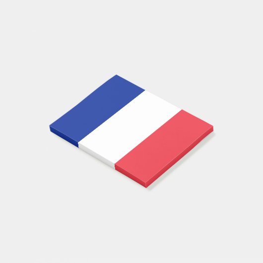 Vlag van Franse Post-it® notes (Schuin)
