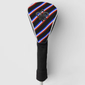 vlag van Franse strepen Golfheadcover (Voorkant)