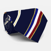 vlag van Franse strepen Stropdas (Opgerold)