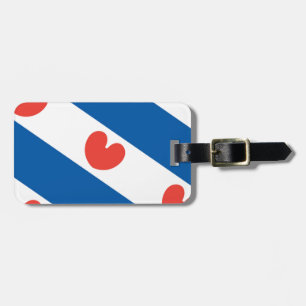 Vlag van Friesland Bagagelabel