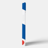 Vlag van Friesland Case-Mate iPhone Case (Achterkant / Rechts)