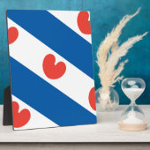 Vlag van Friesland Fotoplaat (Zijkant)