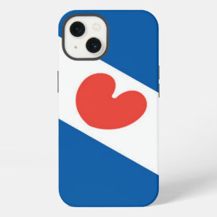 Vlag van Friesland iPhone 13 Hoesje