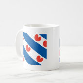 Vlag van Friesland Koffiemok (Voorkant links)