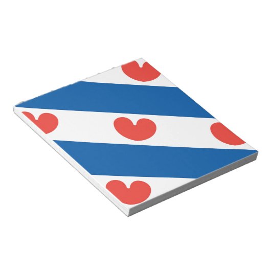 Vlag van Friesland Notitieblok (Schuin)