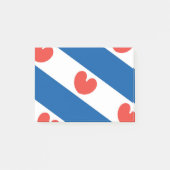 Vlag van Friesland Post-it® Notes (Voorkant)