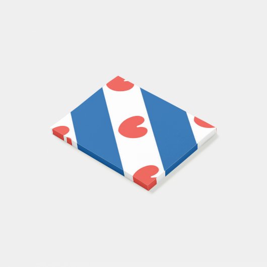 Vlag van Friesland Post-it® Notes (Schuin)