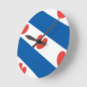 Vlag van Friesland Ronde Klok (Hoek)