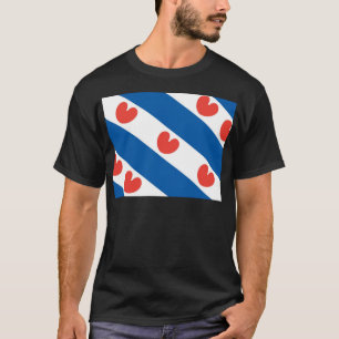 Vlag van Friesland T-shirt