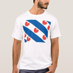 Vlag van Friesland T-shirt