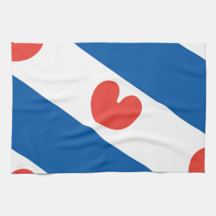 Vlag van Friesland Theedoek