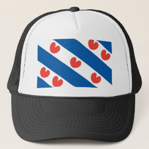 Vlag van Friesland Trucker Pet
