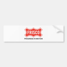 Vlag van Frisco (Texas City) Bumpersticker
