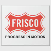 Vlag van Frisco (Texas City) Cadeaupapier (Vlak)