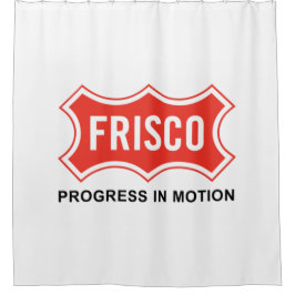 Vlag van Frisco (Texas City) Douchegordijn