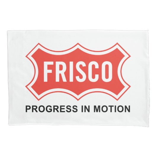 Vlag van Frisco (Texas City) Kussensloop (Voorkant-Links)