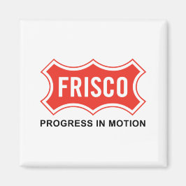 Vlag van Frisco (Texas City) Magneet