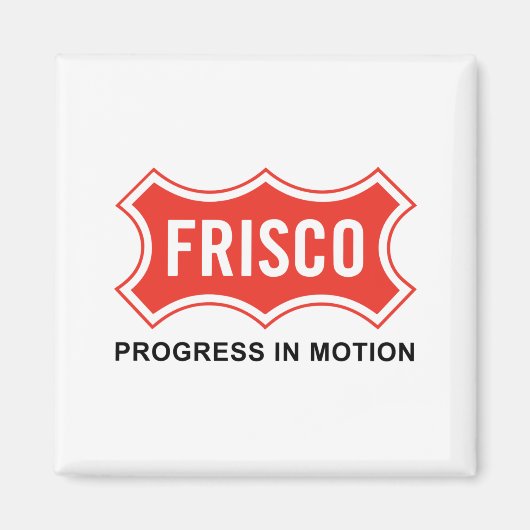 Vlag van Frisco (Texas City) Magneet (Voorkant)