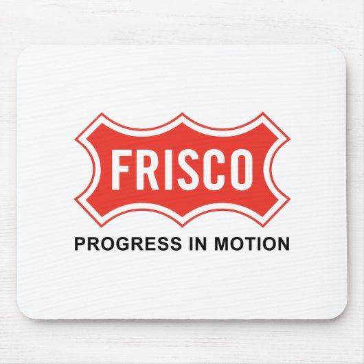 Vlag van Frisco (Texas City) Muismat (Voorkant)