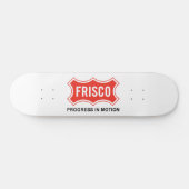 Vlag van Frisco (Texas City) Persoonlijk Skateboard (Horizontaal)