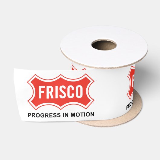 Vlag van Frisco (Texas City) Satijnen Lint (Spoel)