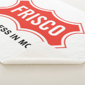 Vlag van Frisco (Texas City) Sherpa Deken (3/4)