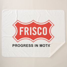 Vlag van Frisco (Texas City) Sherpa Deken