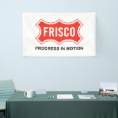Vlag van Frisco (Texas City) Spandoek (Beurs)