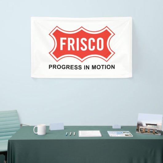 Vlag van Frisco (Texas City) Spandoek (Beurs)