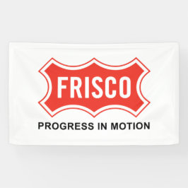 Vlag van Frisco (Texas City) Spandoek