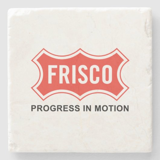 Vlag van Frisco (Texas City) Stenen Onderzetter (Voorkant)