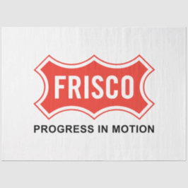 Vlag van Frisco (Texas City) Tissuepapier