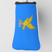 Vlag van Friuli-Venezia Giulia (Italië) Golfheadcover (Draai 90)