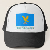 vlag van Friuli-Venezia Giulia met naam Trucker Pet (Voorkant)
