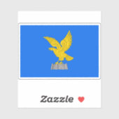 Vlag van Friuli-Venezia Giulia Sticker (Vel)