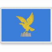 Vlag van Friuli-Venezia Giulia Sticker (Voorkant)