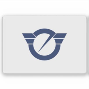 Vlag van Fujisawa, Kanagawa, Japan Sticker