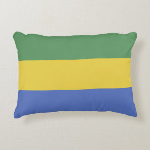 vlag van Gabon Accent Kussen
