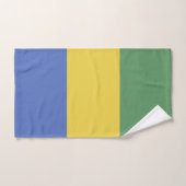 vlag van Gabon Bad Handdoek (Handdoek)