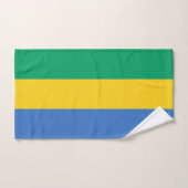 Vlag van Gabon Bad Handdoek (Handdoek)