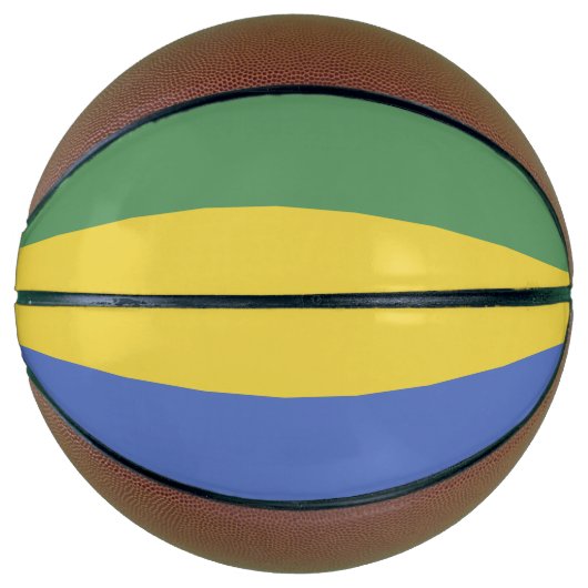 vlag van Gabon Basketbal (Voorkant)