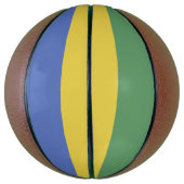 vlag van Gabon Basketbal (Verticaal)