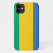 Vlag van Gabon Case-Mate iPhone Case (Achterkant)