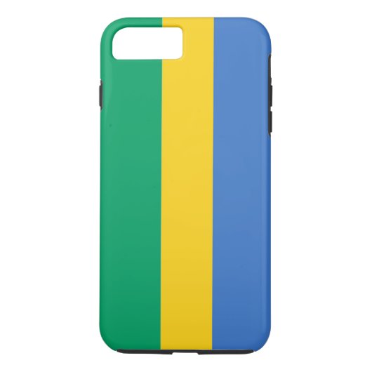 Vlag van Gabon Case-Mate iPhone Case (Achterkant)