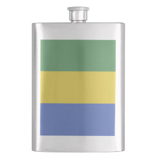 vlag van Gabon Flacon