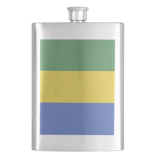 vlag van Gabon Flacon (Voorkant)