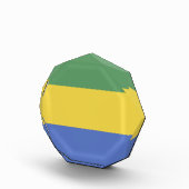 vlag van Gabon Fotoblokken (Rechts)